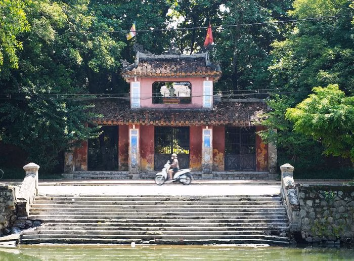 Chùa Diệu Đế - nơi lưu giữ những giá trị tâm linh sâu sắc của cư dân phố cổ Gia Hội. Ảnh: Nguyên Lý - TTXVN